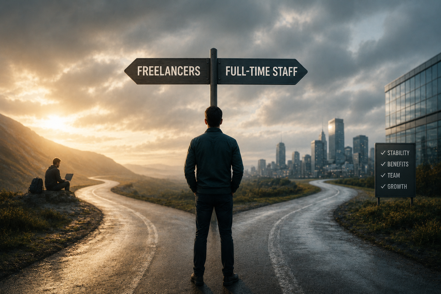Freelancers vs. Full-Time Staff: Making the Right Choice for Your Needs