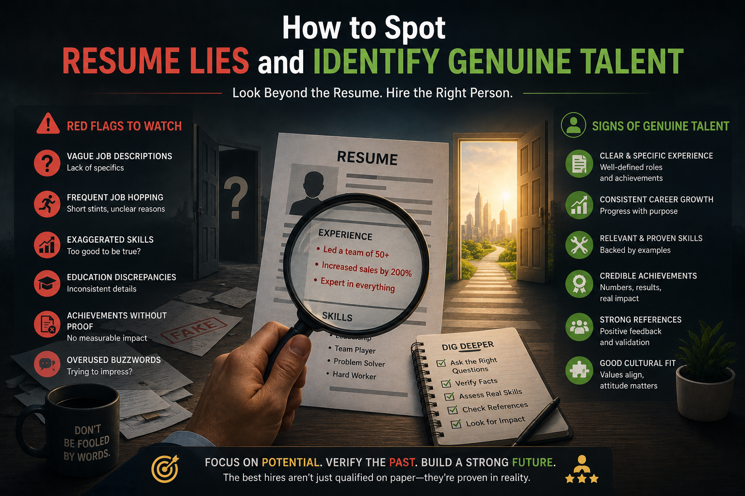 How to Spot Resume Lies and Identify Genuine Talent