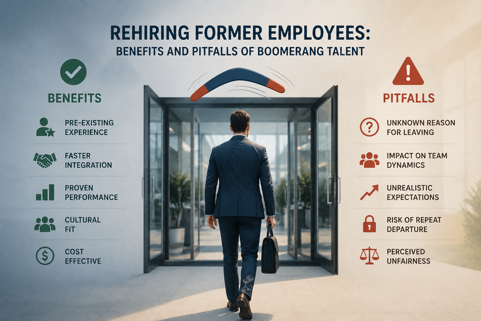 Rehiring Former Employees: Benefits and Pitfalls of Boomerang Talent