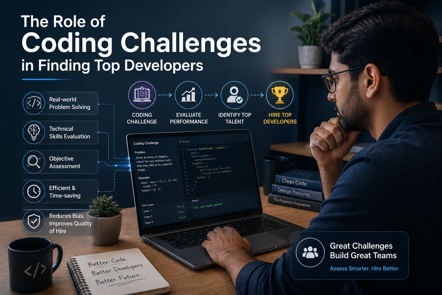 The Role of Coding Challenges in Finding Top Developers